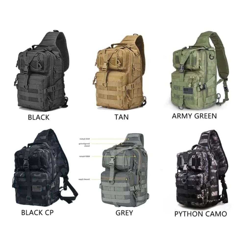 Tactical Cross Body Bag Large